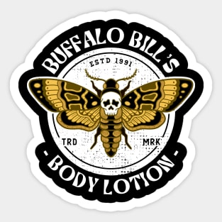 buffalo bills body lotion Sticker